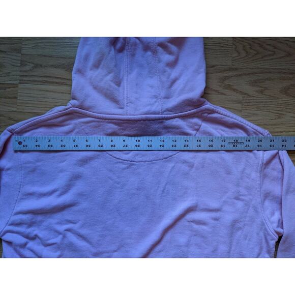 John Deere Pink Pullover Hoodie Size XL Graphic Nothing Runs Like Deere SEE DESC - Picture 6 of 10